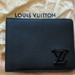 Black LV wallet